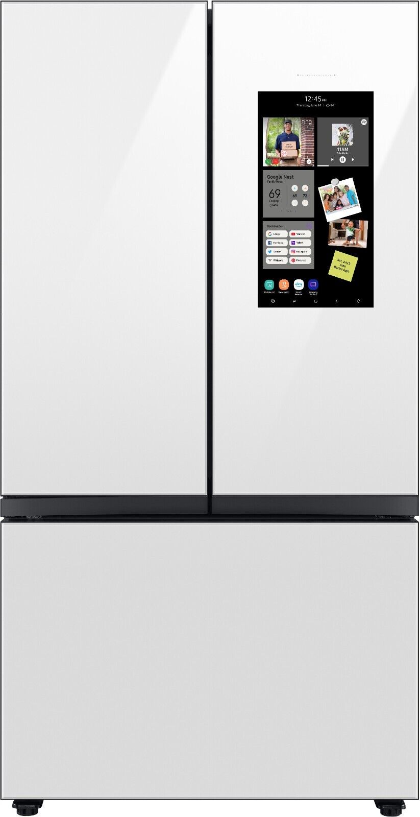 Samsung BESPOKE RF30BB6900AW Smart French Door Refrigerator
