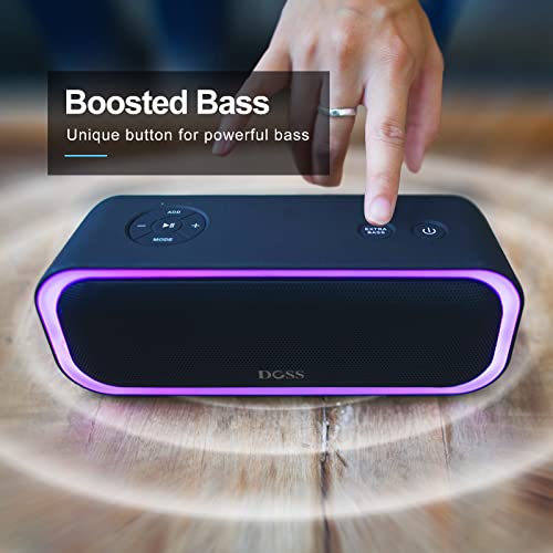 DOSS SoundBox Pro 20W Stereo Bluetooth Speaker, Waterproof