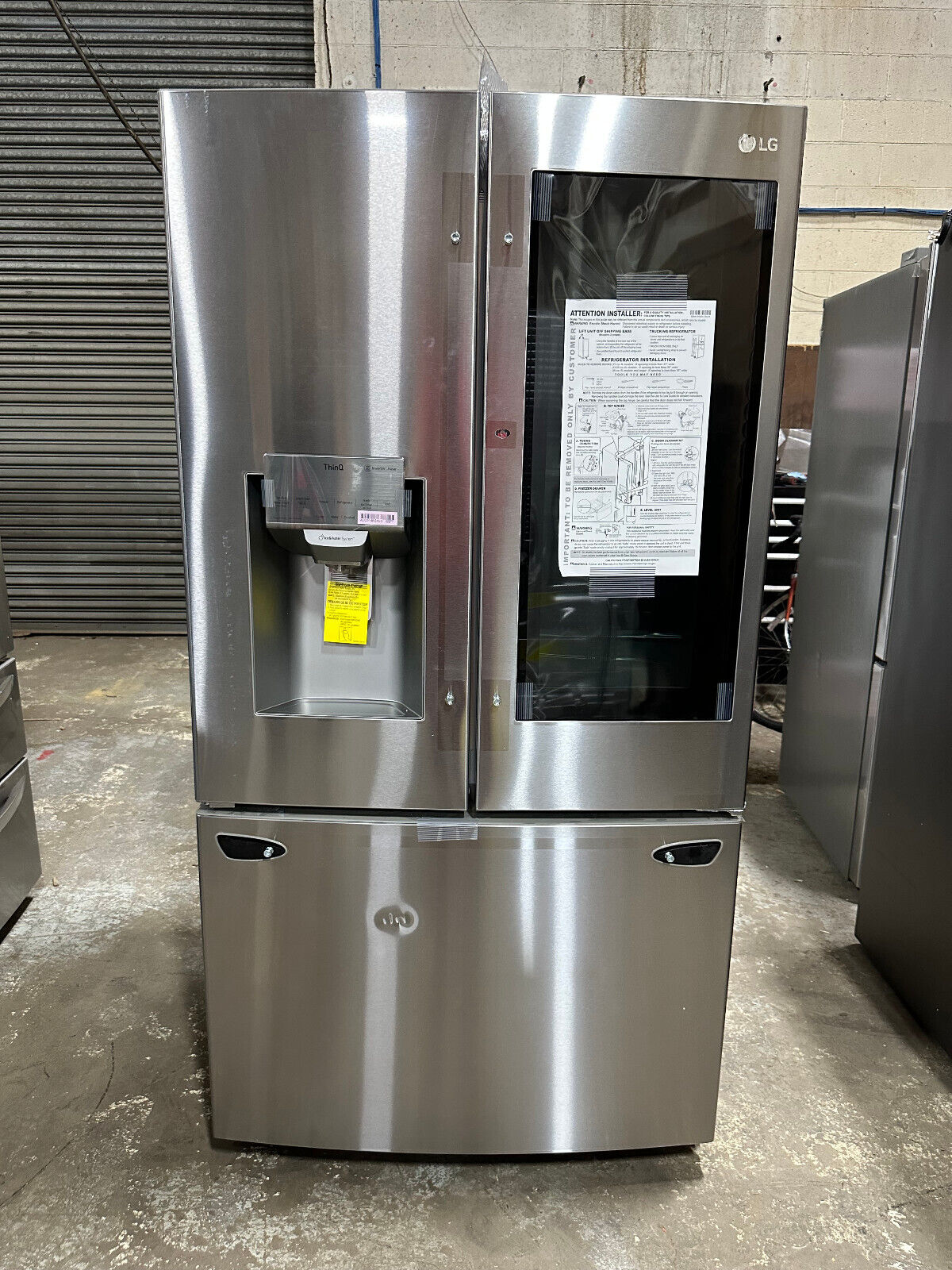 LG Smart French Door Refrigerator with InstaView Technology