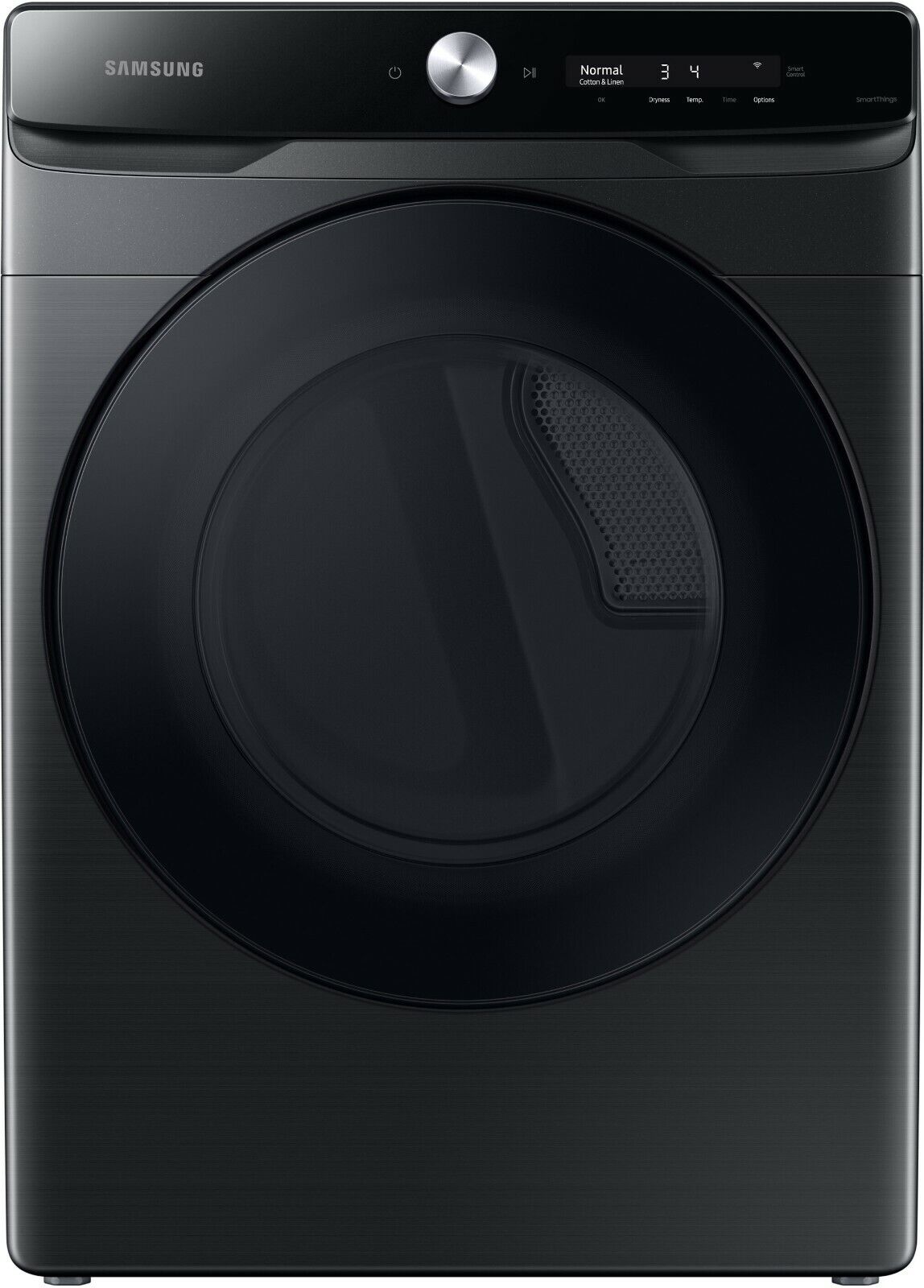 Samsung Washer & Electric Dryer Side-by-Side Black Stnls