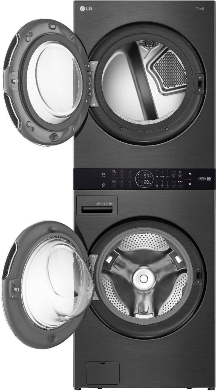 LG Smart Front Load Washer & Gas Dryer WashTower