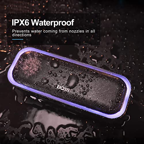 DOSS SoundBox Pro 20W Stereo Bluetooth Speaker, Waterproof