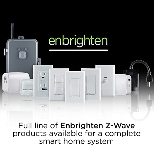 Enbrighten Z-Wave In-Wall Smart Light Switch for Smart Home
