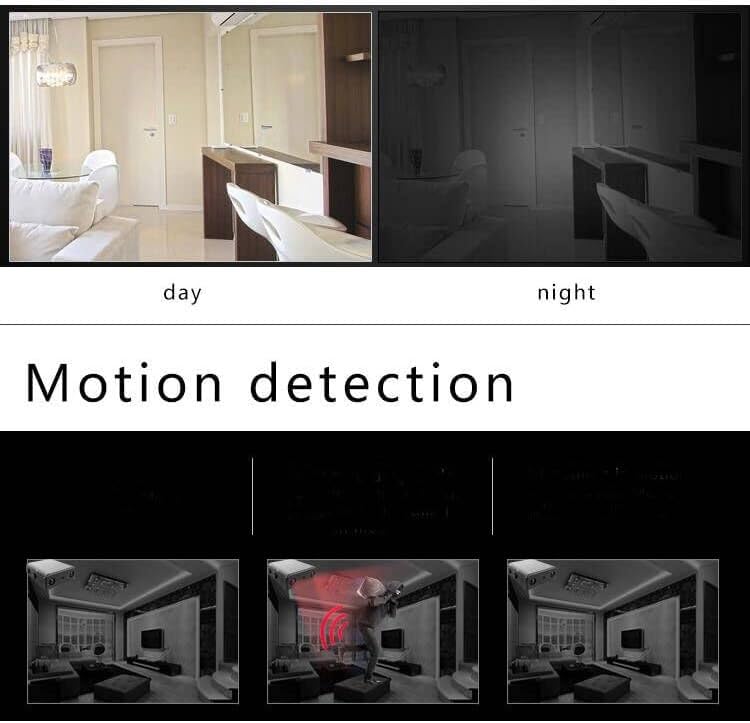 Mini WiFi Hidden Spy Camera for Smart Home Security