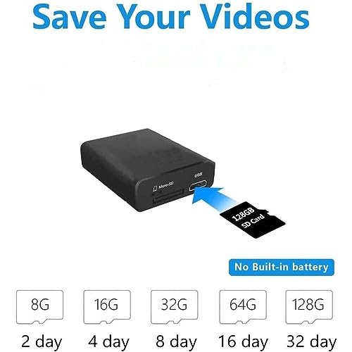 Mini WiFi Hidden Spy Camera for Smart Home Security