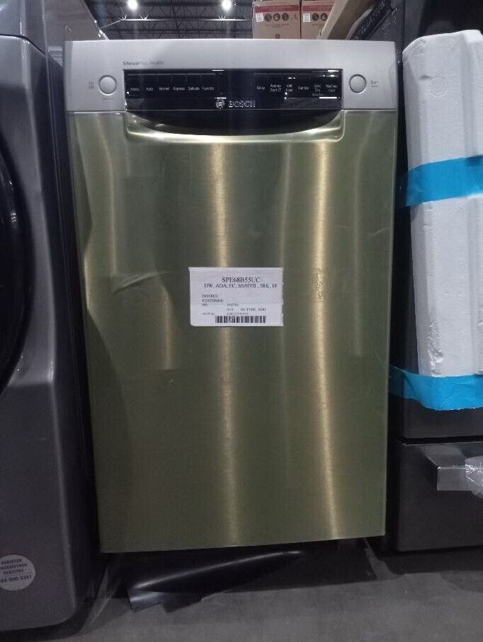 Bosch 800 Series Stainless Steel Smart Dishwasher
