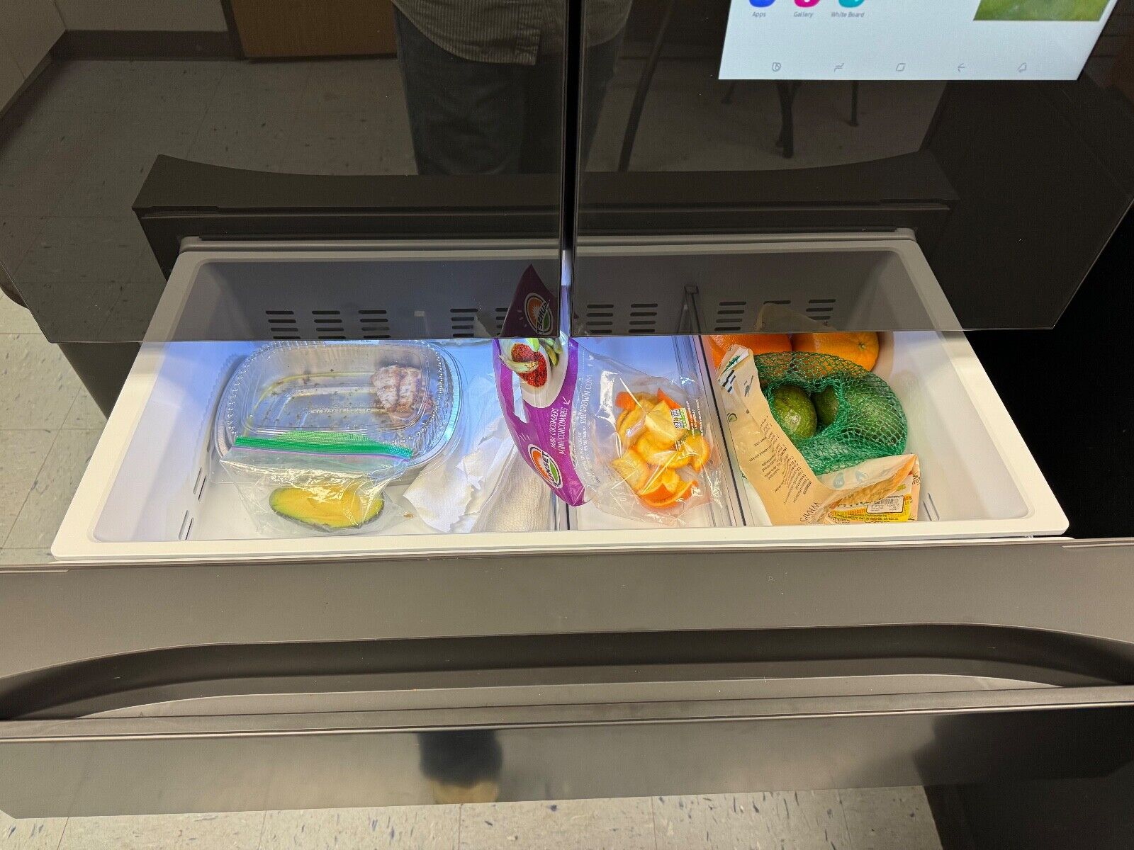 Samsung BESPOKE Smart Refrigerator with Beverage Center & Hub