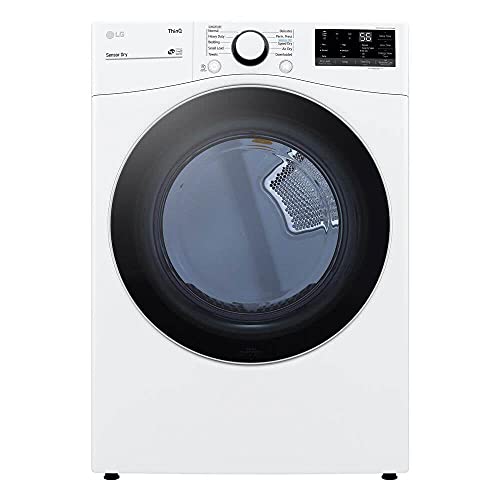 LG DLE3600W Smart Wi-Fi Enabled Front Load Dryer