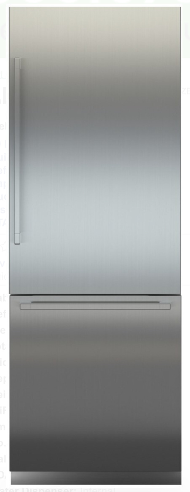 Liebherr 30" Smart Refrigerator Monolith MCB3050 PANEL READY