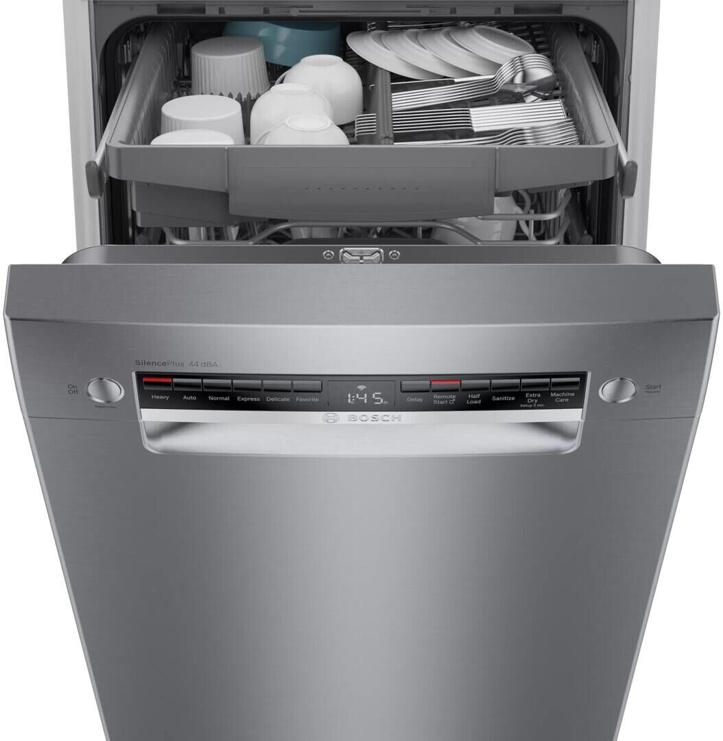 Bosch 800 Series Stainless Steel Smart Dishwasher