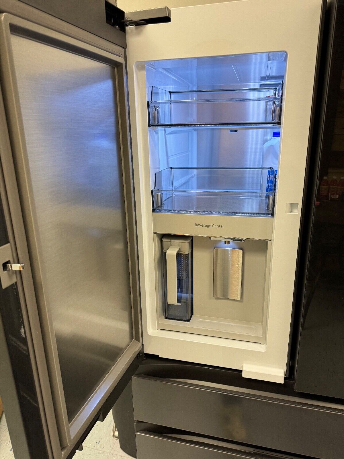 Samsung BESPOKE Smart Refrigerator with Beverage Center & Hub