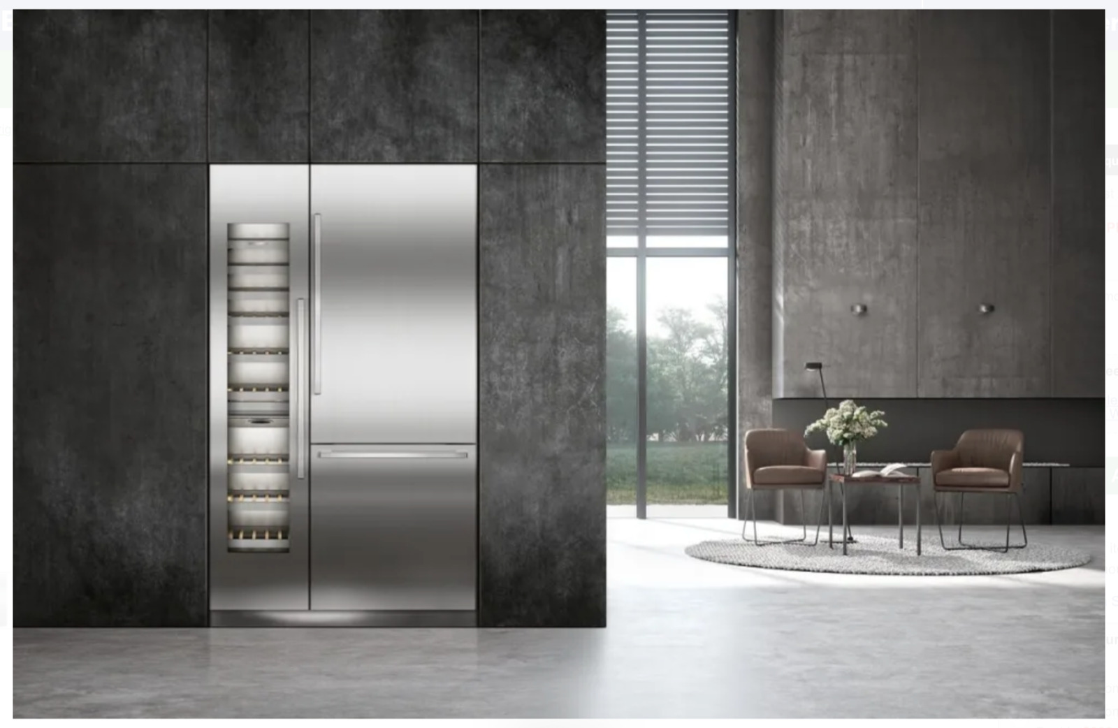 Liebherr 30" Smart Refrigerator Monolith MCB3050 PANEL READY