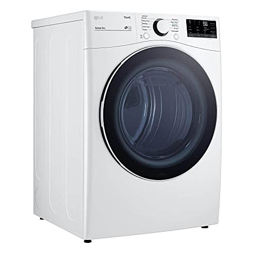LG DLE3600W Smart Wi-Fi Enabled Front Load Dryer