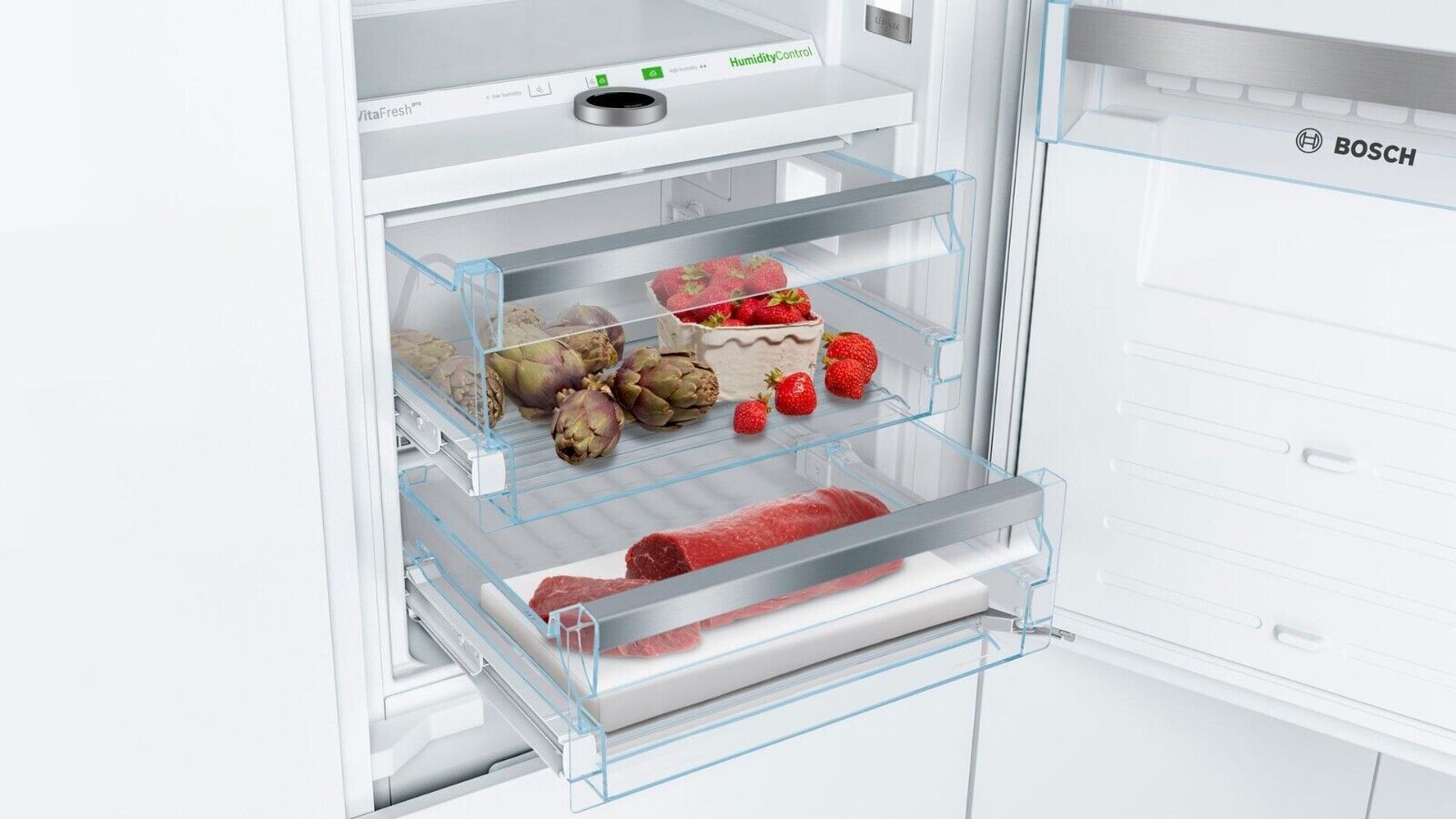 Bosch 800 Series Smart Panel Ready Refrigerator