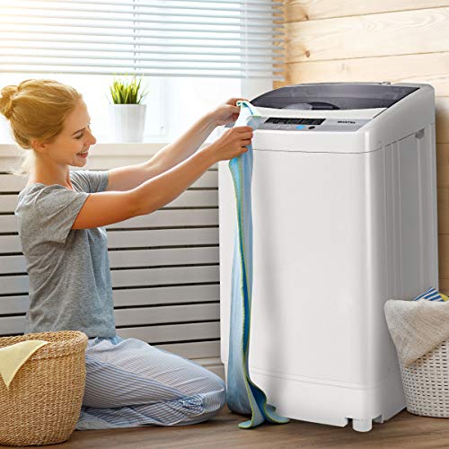Portable Compact Full-Automatic Washing Machine 1.34 Cu.ft