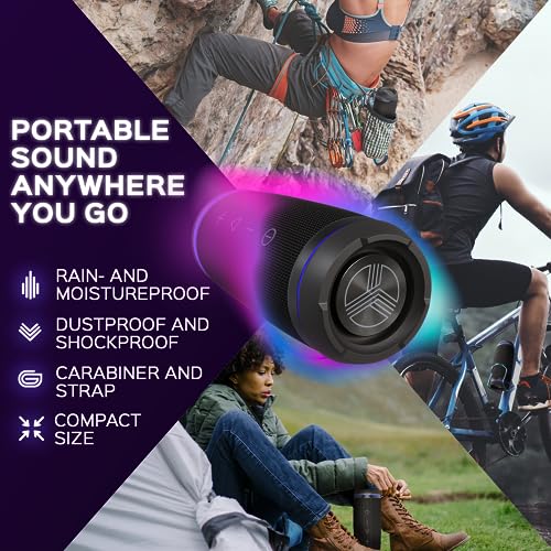 TREBLAB HD77 - Wireless Bluetooth Speaker - 30W Stereo