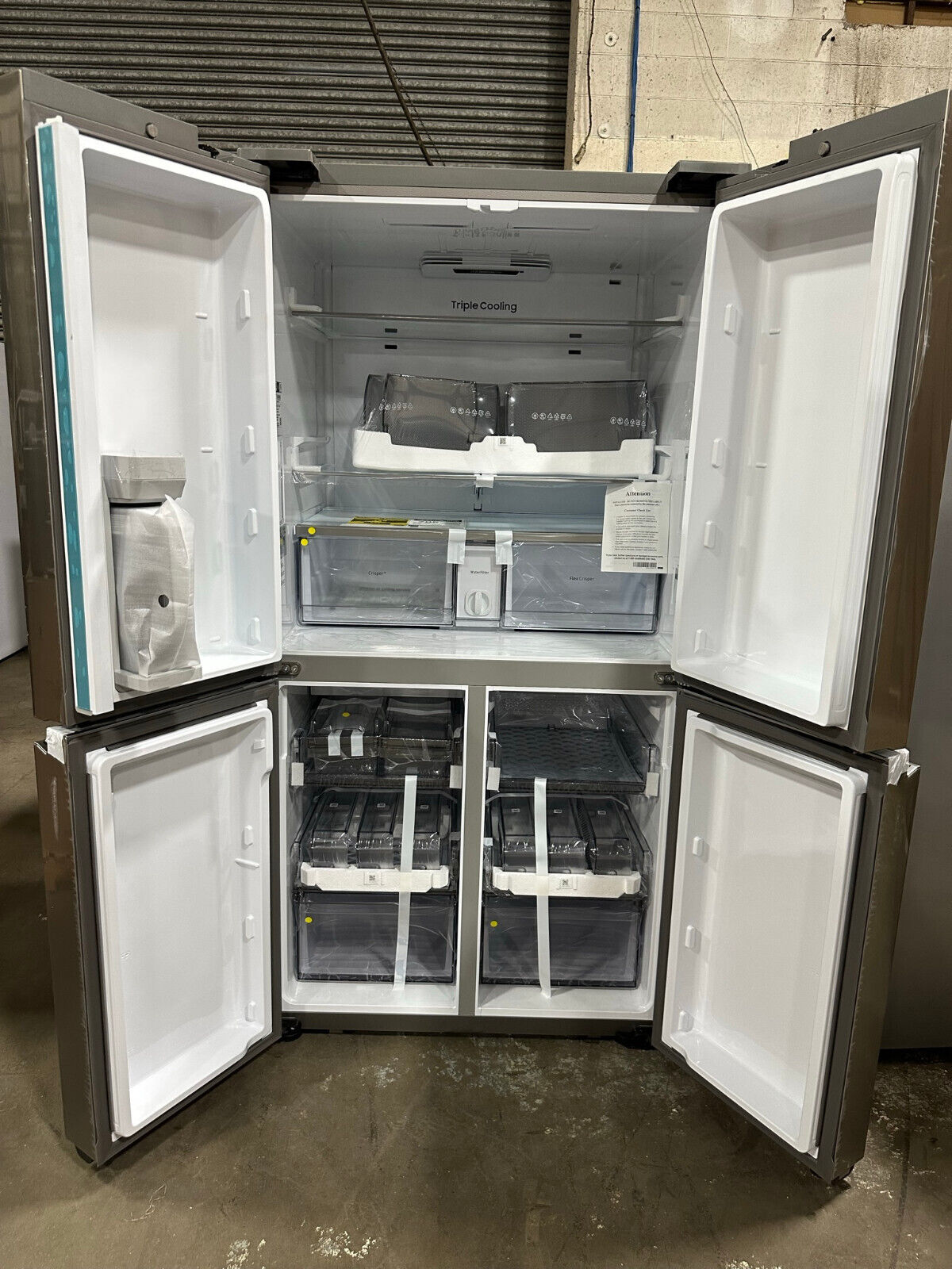 Samsung Smart 4-Door Flex Refrigerator Stainless 29 Cu. Ft