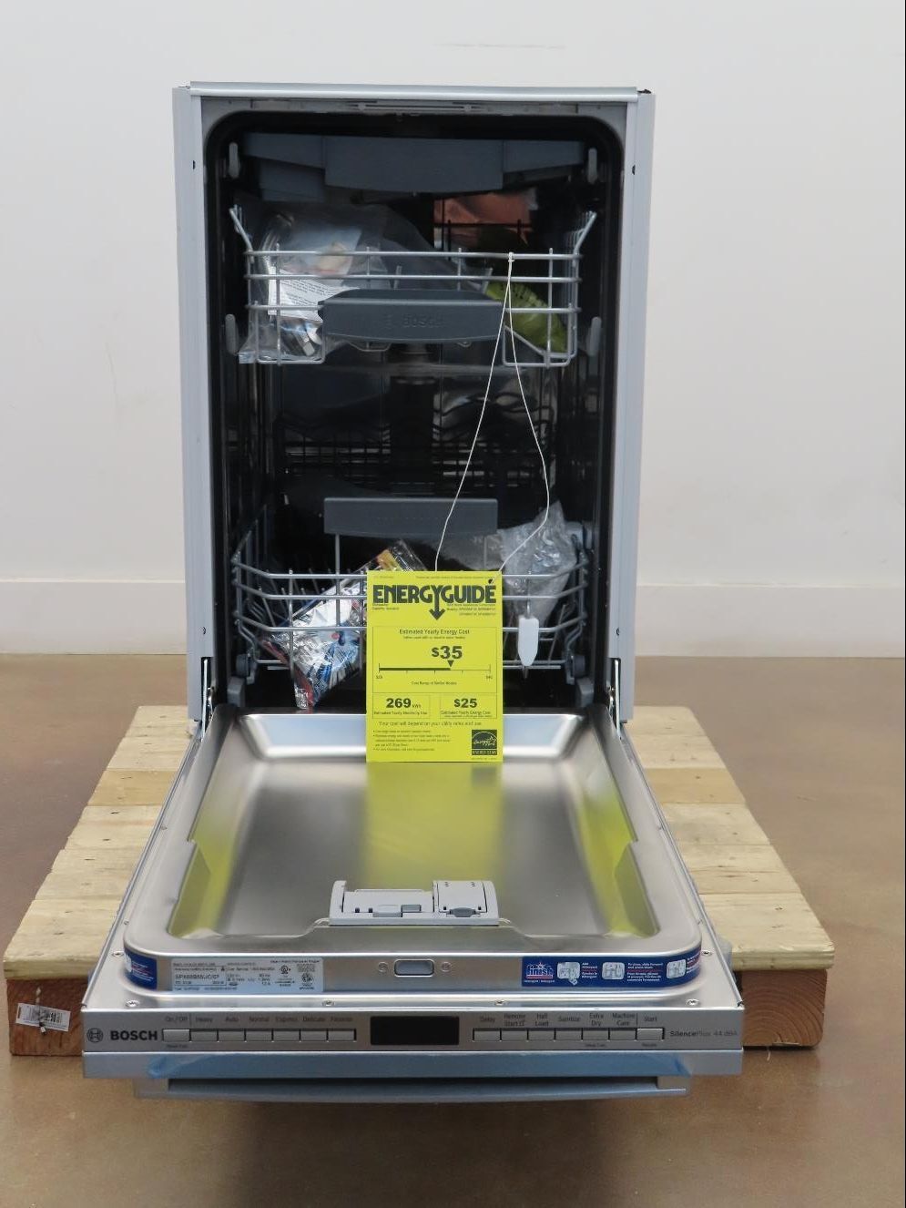 Bosch 800 Series Integrated ADA Smart Dishwasher