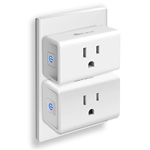 Kasa Ultra Mini Smart Plug 15A: Works with Alexa & Google Home (2-Pack)
