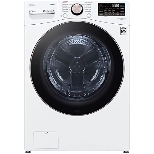 LG Smart Wi-Fi Enabled Front Load Washer (White)