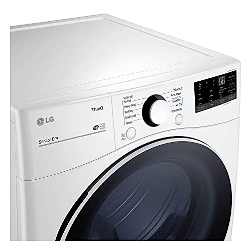LG DLE3600W Smart Wi-Fi Enabled Front Load Dryer