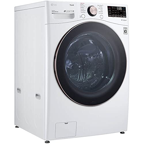 LG Smart Wi-Fi Enabled Front Load Washer (White)