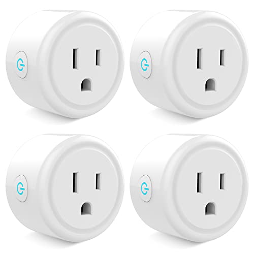 Smart Mini Plug for Alexa & Google Home (4-Pk)