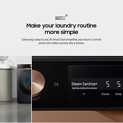 Samsung 7.5 Cu Ft Smart Electric Dryer, Energy Star