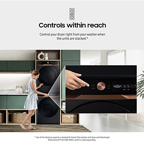 Samsung 7.5 Cu Ft Smart Electric Dryer, Energy Star