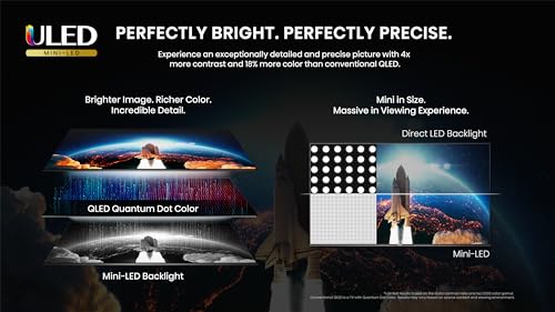 Hisense 85" U8 Series Mini-LED Smart TV, 4K