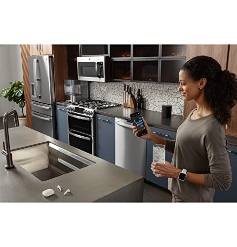 GE Profile 24" Dishwasher WiFi Connect Turbo Dry Black
