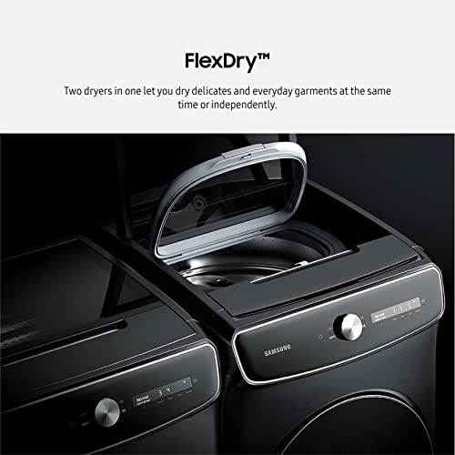 Samsung Smart Dial Electric Dryer with FlexDry - 7.5 Cu. Ft
