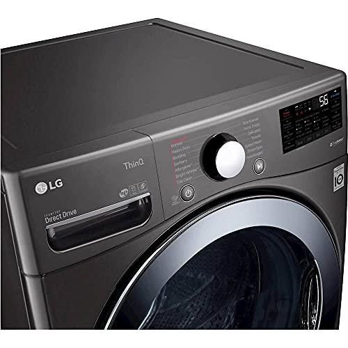 LG Smart Wi-Fi Enabled All-In-One Washer/Dryer TurboWash Technology