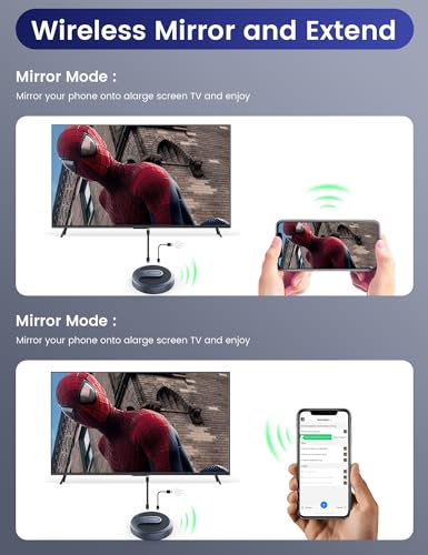 Portable Wireless HDMI Display Dongle for TV/Projector/Monitor