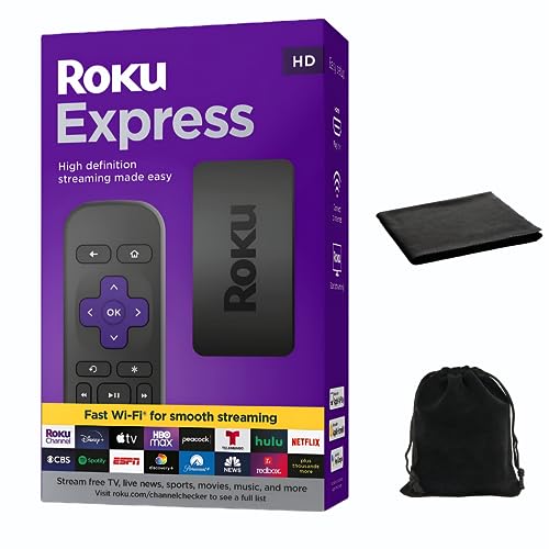 Roku Express: HD Streaming Device with Simple Remote