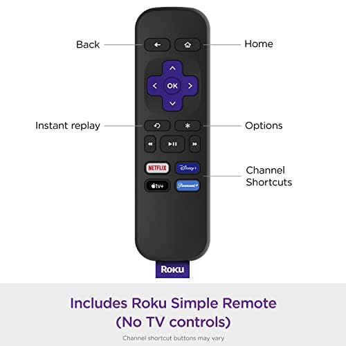 2022 Roku Express HD Streaming Device with HDMI Cable