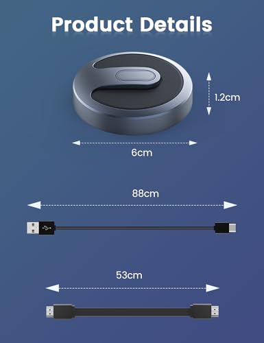 Portable Wireless HDMI Display Dongle for TV/Projector/Monitor