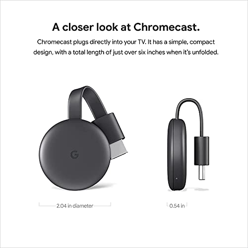 Google Chromecast - Stream Shows, Music, Photos to TV