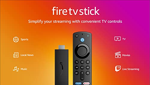Fire TV Stick with Alexa Voice Remote for HD Streaming