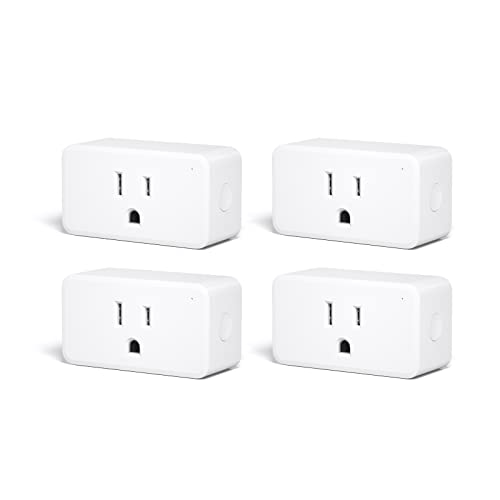 ZigBee Smart Plug 4-Pack with Energy Monitoring & Repeater