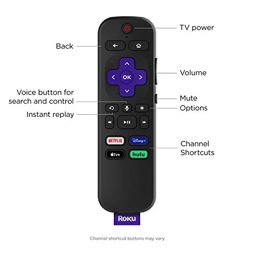 Roku Streaming Stick+ | HD/4K/HDR with Voice Remote