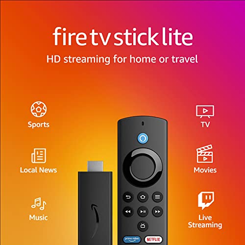 Refurbished Fire TV Stick Lite with Alexa Voice Remote