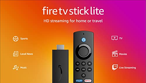 Refurbished Fire TV Stick Lite with Alexa Voice Remote