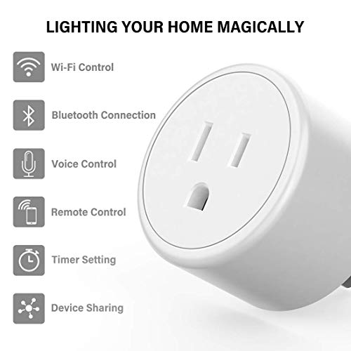 4 Pack Aoycocr Smart Plugs - Remote Control Timer