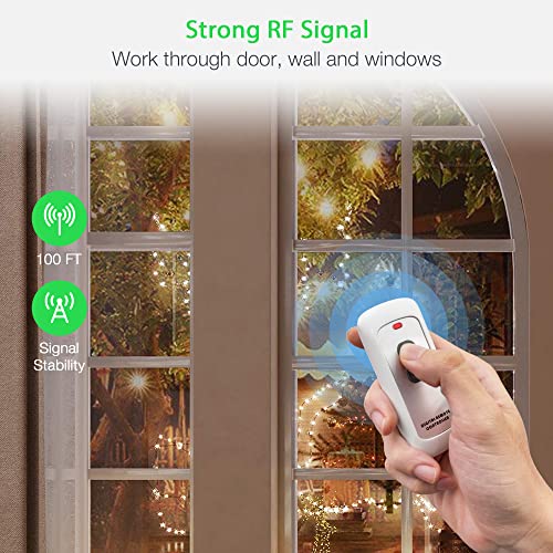 Wireless Remote Control Outlet for Lights, Lamps, Fans