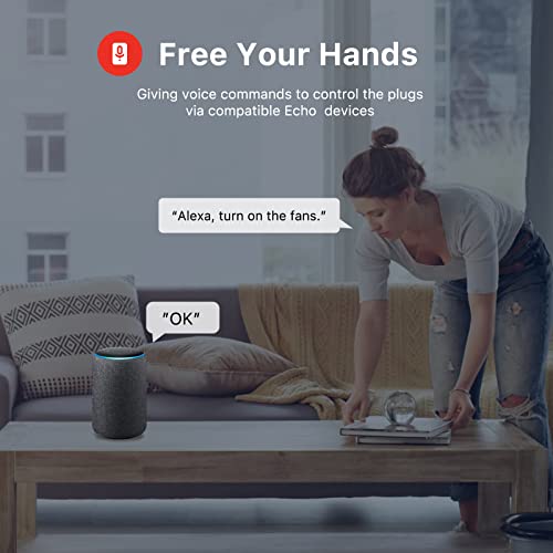 ZigBee Smart Plug 4-Pack with Energy Monitoring & Repeater