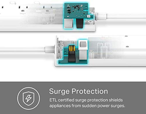 Kasa Smart Power Strip Surge Protector, 6 Outlets