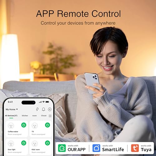 Smart Mini Plug: Works with Alexa and Google Home