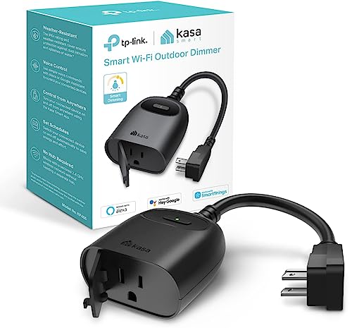 Kasa Outdoor Smart Dimmer Plug for Outdoor Lights