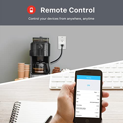 ZigBee Smart Plug 4-Pack with Energy Monitoring & Repeater